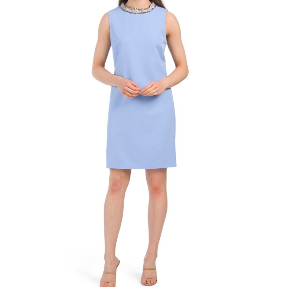 $198 NWT Sail to Sable Crepe Dress M
